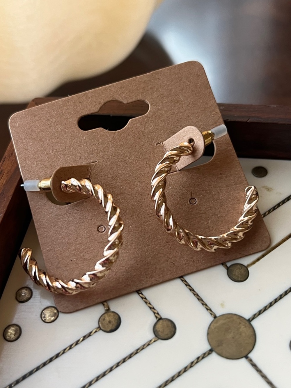 Gold Hoop Earrings